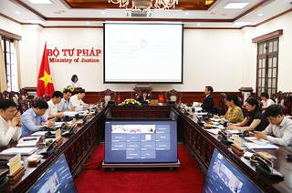 Tập trung triển khai các hoạt động Dự án hỗ trợ Học viện Tư pháp Lào