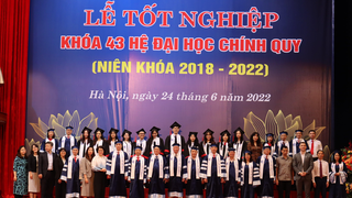 Trường Đại học Luật Hà Nội: Trao hơn 1.600 bằng cử nhân cho sinh viên hệ Đại học chính quy