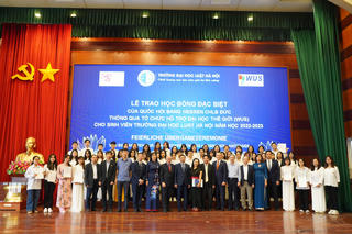 Trao học bổng đặc biệt của Đức cho sinh viên Trường Đại học Luật Hà Nội