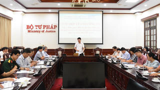 Họp Tổ công tác góp ý dự thảo Báo cáo kết quả rà soát văn bản quy phạm pháp luật