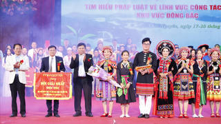 Tổng kết Hội thi tìm hiểu pháp luật về công tác dân tộc khu vực Đông Bắc năm 2023