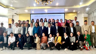 Tập huấn "Thí điểm Khung mô hình phổ biến, giáo dục pháp luật tại cộng đồng" tại Hoà Bình