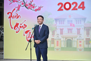 Bộ Tư pháp gặp mặt đầu Xuân Giáp Thìn 2024