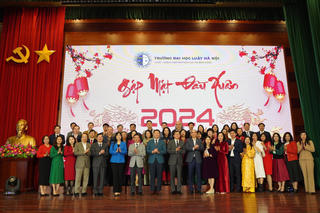 Trường Đại học Luật Hà Nội gặp mặt Xuân Giáp Thìn năm 2024