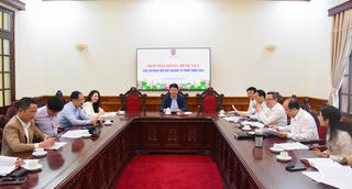 Họp Hội đồng bình xét sự kiện nổi bật ngành Tư pháp năm 2024
