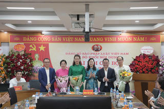 Chi bộ Khối Nội dung Đảng bộ Báo Pháp luật Việt Nam tổ chức thành công Đại hội nhiệm kỳ 2025 – 2027