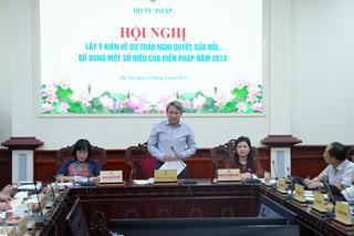 Đồng thuận rất cao về sự cần thiết sửa đổi, bổ sung một số điều của Hiến pháp 2013