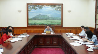 Tổ chỉ đạo số 4 họp triển khai công tác chỉ đạo đại hội các đảng bộ, chi bộ trực thuộc Đảng bộ Bộ Tư pháp