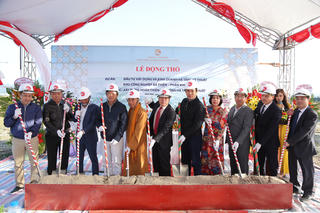 Khởi công xây dựng Khu công nghiệp Bá Thiện - phân khu I tại Vĩnh Phúc