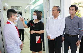 96% học sinh các cấp ở Vĩnh Phúc trở lại trường sau nghỉ vì dịch Covid-19