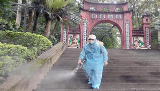 Khu di tích lịch sử Đền Hùng chủ động phòng chống dịch bệnh Covid-19