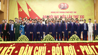 TP Việt Trì tổ chức thành công Đại hội đại biểu Đảng bộ lần thứ XXI