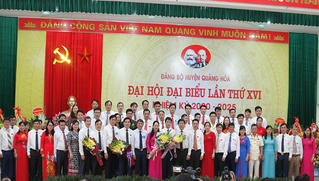 Cao Bằng: Bà Nông Thị Hà tái đắc cử Bí thư Huyện ủy Quảng Hòa