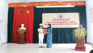 Cao Bằng có tân Cục trưởng Thi hành án dân sự