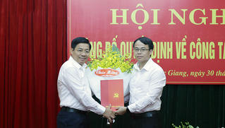 Ông Nguyễn Văn Dũng là tân Bí thư huyện ủy Việt Yên (Bắc Giang)