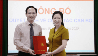 Công bố quyết định về công tác cán bộ tại Ban Dân vận Tỉnh ủy và huyện Lục Nam, Bắc Giang