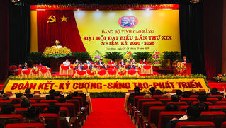 Khai mạc Đại hội đại biểu đảng bộ tỉnh Cao Bằng lần thứ XIX, nhiệm kỳ 2020-2025
