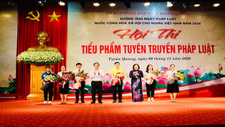 Tuyên Quang: Tổ chức thành công hội thi “Tiểu phẩm tuyên truyền pháp luật”