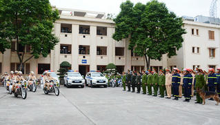 Công an tỉnh Thái Nguyên ra quân đợt cao điểm tấn công, trấn áp tội phạm