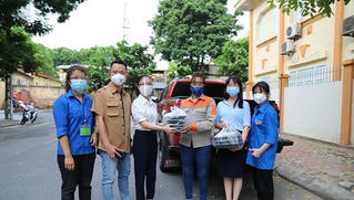 Tập đoàn Hải Phát phối hợp Quận đoàn Hà Đông triển khai "Bếp ăn thanh niên" phục vụ lực lượng tuyến đầu chống dịch