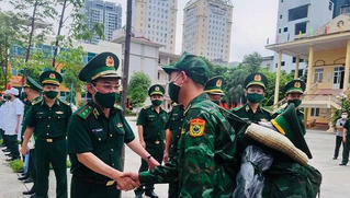 Lễ xuất quân tăng cường lực lượng Quân y Bộ đội biên phòng cho các tỉnh phía Nam 