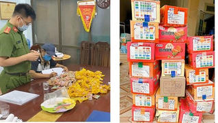 Thu giữ hàng nghìn chiếc bánh Trung thu không rõ nguồn gốc, xuất xứ tại Bắc Giang