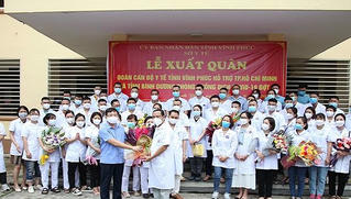 Tiếp tục chi viện cho TP HCM, Bình Dương chống dịch COVID-19