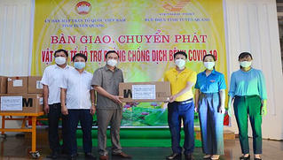 Tuyên Quang hỗ trợ vật tư y tế trị giá 1,8 tỷ đồng cho 6 tỉnh phía Nam