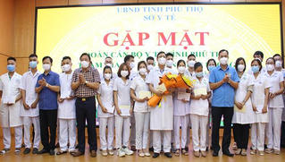 Các đoàn cán bộ y tế tiếp tục chi viện miền Nam chống dịch COVID-19