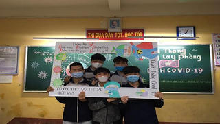 Vĩnh Phúc: Trường THPT Võ Thị Sáu thực hiện tốt 5K chào mừng ngày 20/11