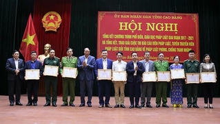 Ngày Pháp luật - 'sợi chỉ đỏ' kết nối pháp luật đến người dân Cao Bằng