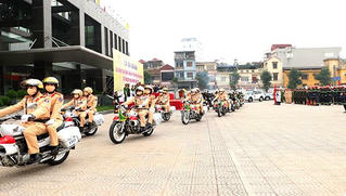 Thái Nguyên đẩy mạnh tấn công, trấn áp tội phạm, bảo đảm an ninh trật tự dịp Tết 2022