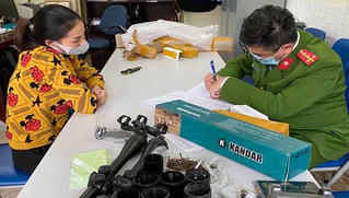 Bắc Giang: Thu giữ linh kiện lắp ráp chế tạo súng hơi, súng tự chế