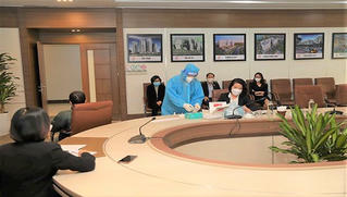 Hải Phát Invest chủ động test nhanh COVID-19 cho cán bộ nhân viên