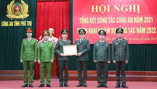 Công an tỉnh Phú Thọ thực hiện tốt công tác giữ gìn an ninh, trật tự