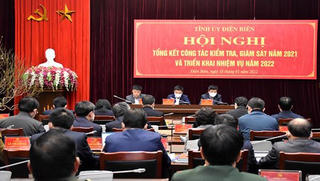 Điện Biên tổng kết công tác kiểm tra, giám sát năm 2021