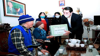 Vĩnh Phúc dành hơn 39 tỷ đồng chăm lo Tết cho người có công, gia đình chính sách