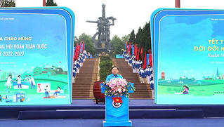 Thái Nguyên tổ chức Lễ phát động chào mừng Đại hội Đoàn các cấp và Tết trồng cây xuân Nhâm Dần