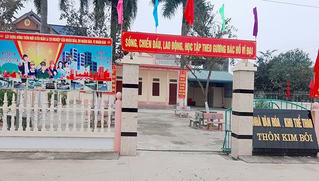 Kim Bôi (Thanh Hóa) vượt khó về đích nông thôn mới kiểu mẫu