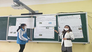 Cô giáo Ngô Thị Hương giỏi chuyên môn, nhiệt huyết với sự nghiệp trồng người