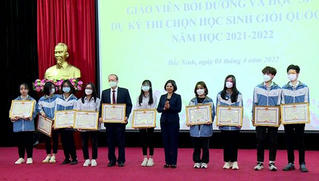 Bắc Ninh tổ chức tuyên dương giáo viên, học sinh có thành tích xuất sắc trong Kỳ thi học sinh giỏi Quốc gia