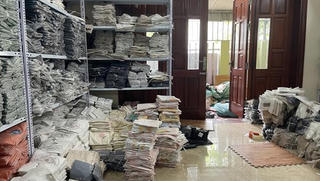 Thái Nguyên: Thu giữ hơn 2000 bộ quần áo trẻ em không rõ nguồn gốc xuất xứ