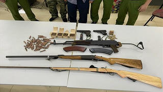 Sơn La: Bắt đối tượng bị truy nã đặc biệt nguy hiểm, thu giữ 5 khẩu súng