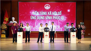 Khai trương nền tảng xã hội số - Ứng dụng Vĩnh Phúc ID