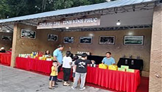 Vĩnh Phúc tham gia không gian giới thiệu sản phẩm OCOP tại tỉnh Hà Giang