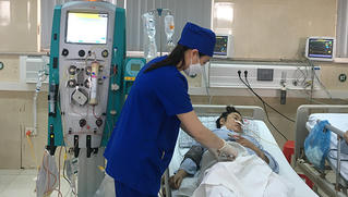 Trung tâm Y tế Cẩm Khê làm chủ kỹ thuật thay huyết tương và lọc máu