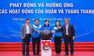 Thái Nguyên phát động Năm chuyển đổi số các hoạt động của Đoàn và Tháng Thanh niên năm 2023