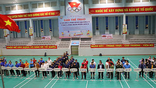 Khai mạc giải thể thao Cán bộ lãnh đạo quản lý tỉnh Lạng Sơn năm 2023