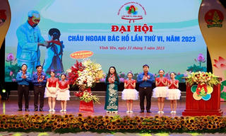 Tuyên dương 141 đại biểu cháu ngoan Bác Hồ tỉnh Vĩnh Phúc