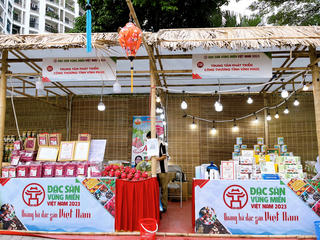 Vĩnh Phúc tham gia hội chợ Đặc sản vùng miền Việt Nam năm 2023 